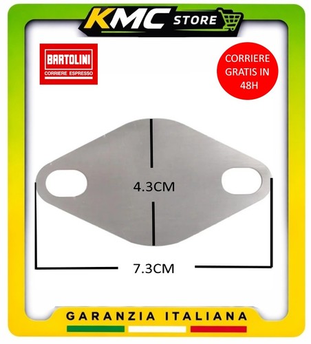 Piastra flangia tappo - 1,