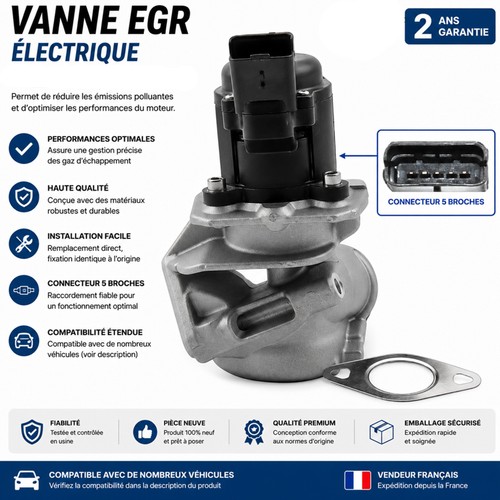 Vanne egr hdi 1618nr - vanne,