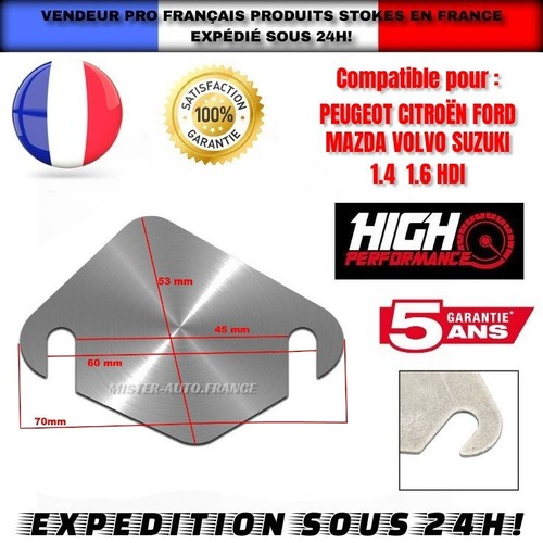 Plaque réparation pour - pour, vanne