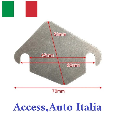 Tappo piastra flangia - tappo,
